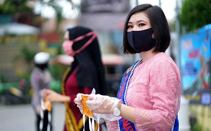  POLWAN BAGI-BAGI MASKER