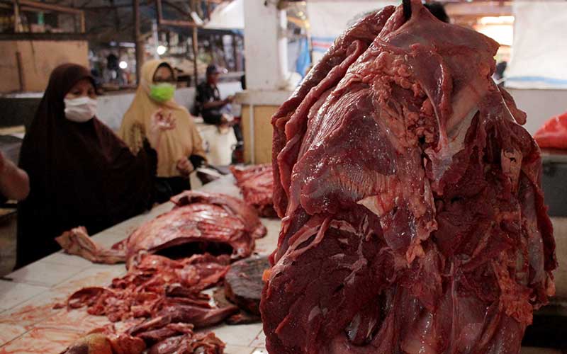  HARGA DAGING SAPI DI SULAWESI TURUN DRASTIS