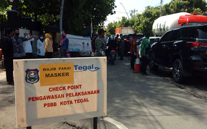  HARI PERTAMA PSBB DI TEGAL