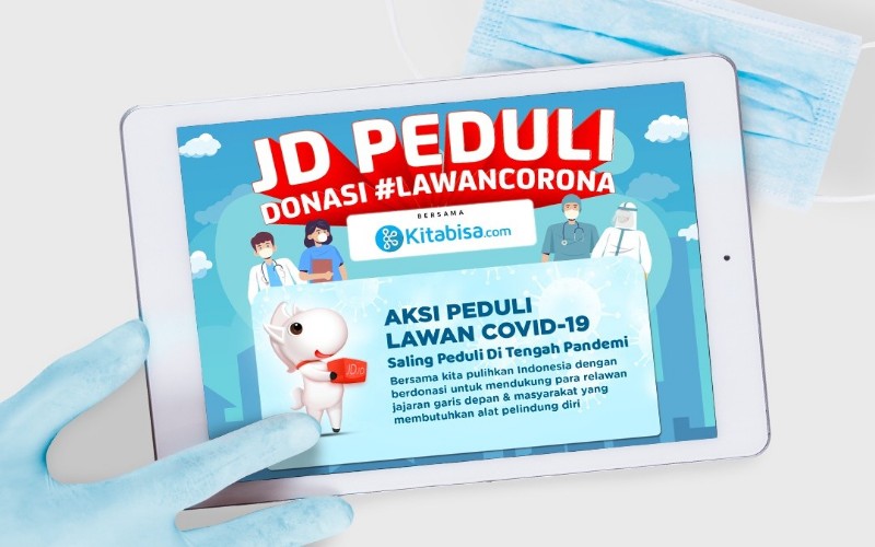  JD.id dan Kitabisa.com Gelar Kampanye #IndonesiaLawanCorona