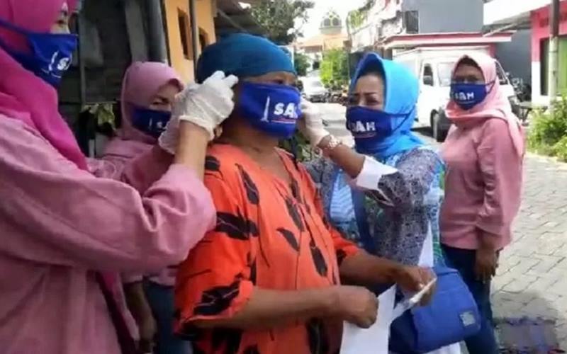  Covid-19, Warga Surabaya Enggan Pakai Masker dan Masih Berkerumun