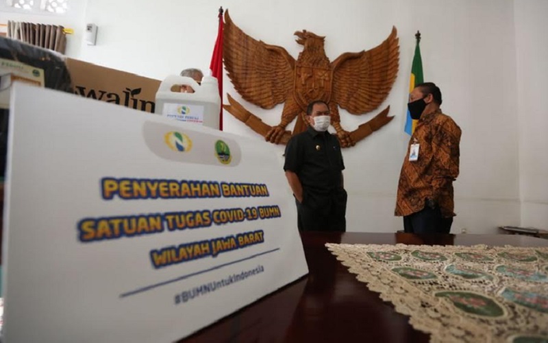  PTPN VIII Ikut Andil Penanganan Covid-19 di Kota Bandung