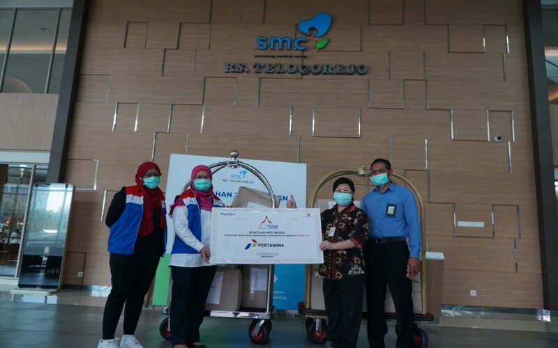  Pertamina MOR IV Salurkan 200 APD di Semarang