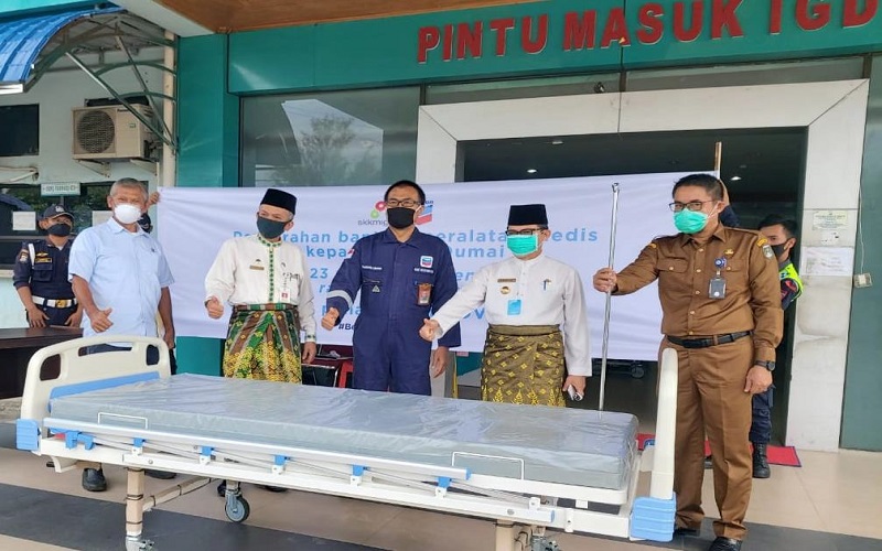  SKK Migas - PT CPI Bantu Tingkatkan Kapasitas Ruang Isolasi COVID-19