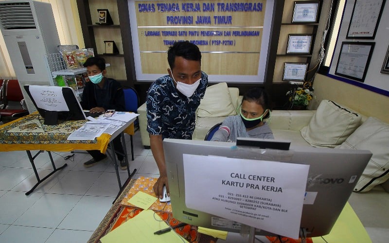  Gelombang Pertama Kartu Prakerja, 168.000 Orang Dapat Saldo