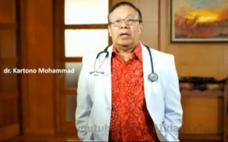  Dokter Kartono Mohamad Meninggal, Dunia Medis Berduka