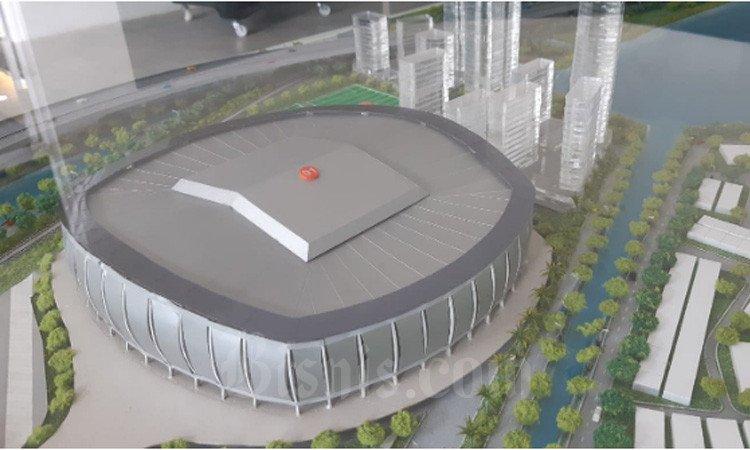  Proyek Stadion JIS, Tetap Produktif di Tengah Kian Ketatnya Protokol Covid-19