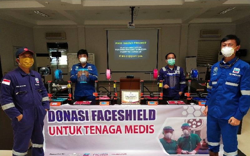  Gunakan Tujuh Printer 3D, Salurkan 1.900 Face Shield