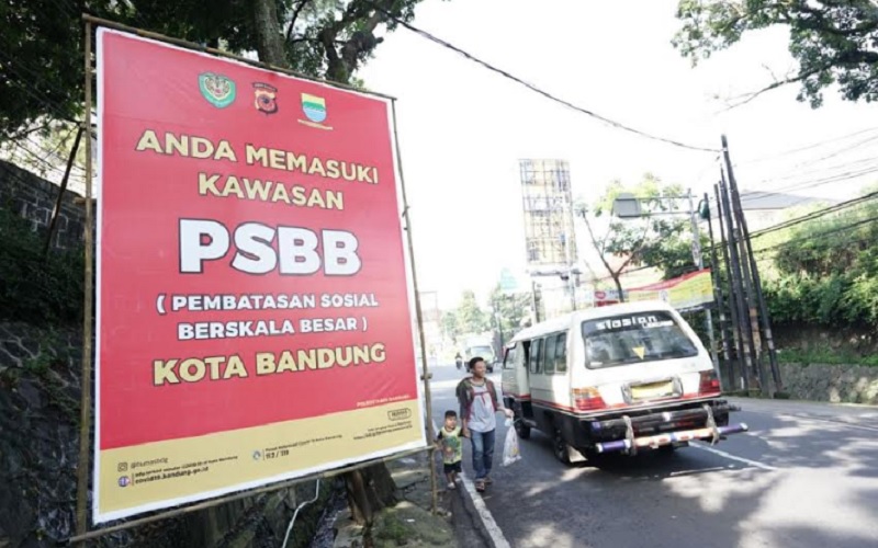  Sepekan PSBB Bandung Raya, Penutupan Ruas Jalan di Kota Bandung Bakal Diperluas