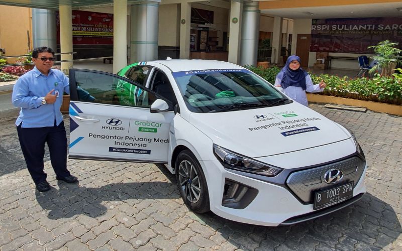  Hyundai Sediakan Ioniq Electrik untuk Rumah Sakit Rujukan Covid-19