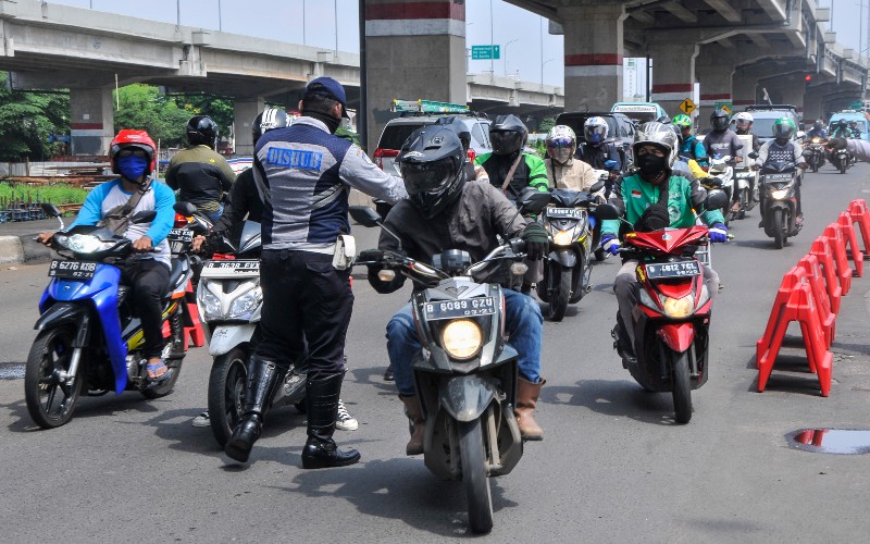  Hari Keenam Larangan Mudik, Polri Menindak 1.097 Kendaraan