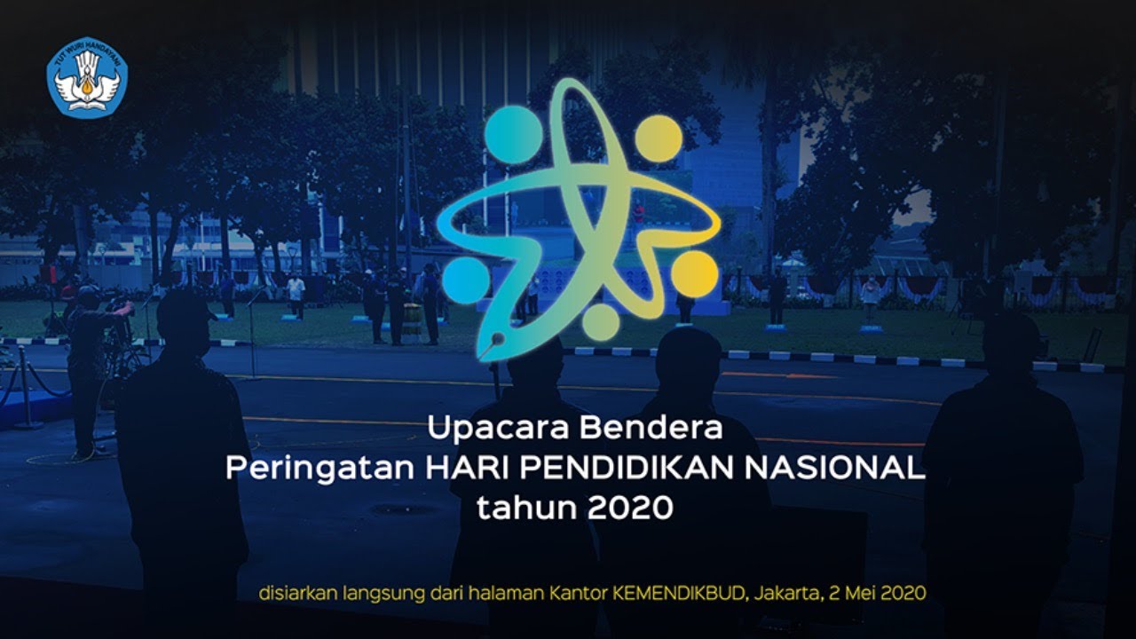  Peringati Hardiknas 2020, Mendikbud Nadiem Makarim Pimpin Upacara Secara Virtual