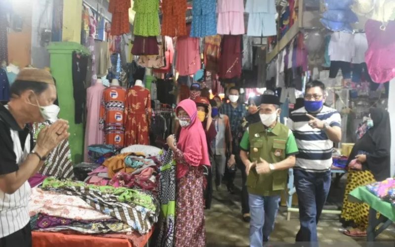  Gorontalo Terapkan PSBB, Pasar Tradisional Tetap Beroperasi