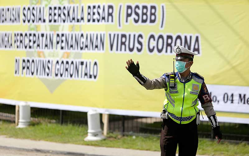  SOSIALISASI PSBB DI GORONTALO