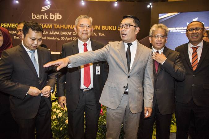  Uji Tuntas Bank Banten, Ridwan Kamil Minta Bank BJB Hati-hati