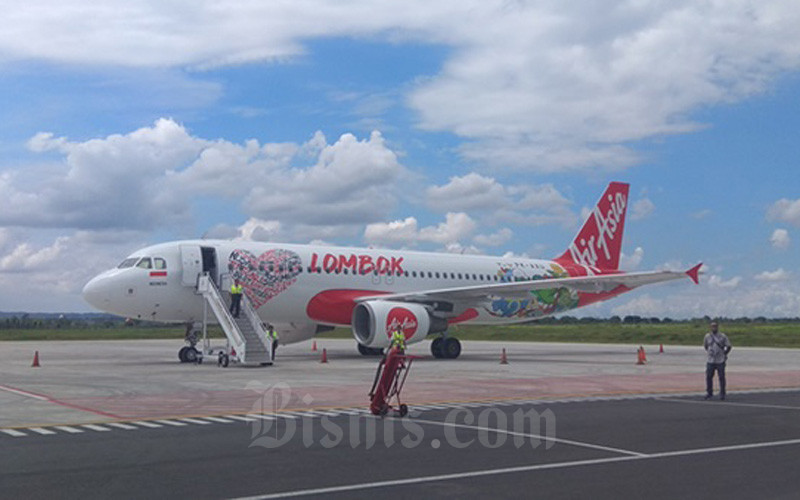 AirAsia Indonesia menjadikan Lombok sebagai salah satu hub./Bisnis-Eka Chandra Septarini