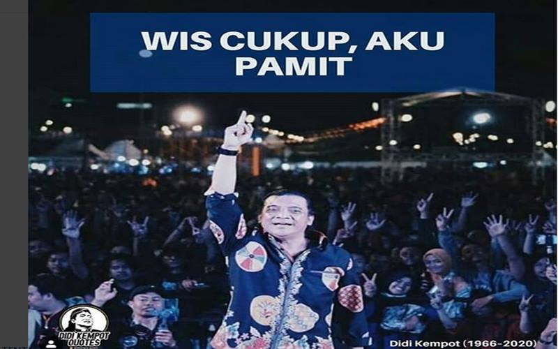  AHY Sebut Didi Kempot Terkenal di Belanda, Suriname dan Amerika Selatan