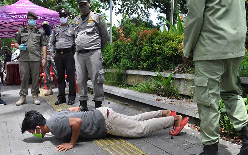  HUKUMAN TIDAK MEMAKAI MASKER