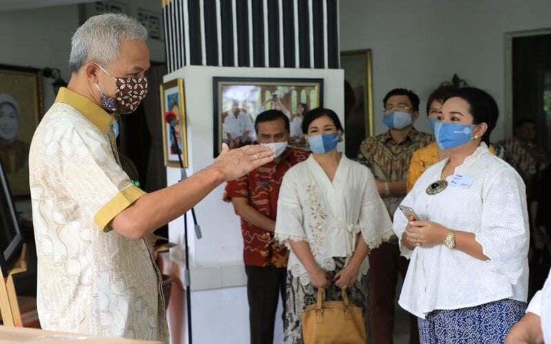  Jawa Tengah Klaim Stok Masker Tenaga Medis Aman