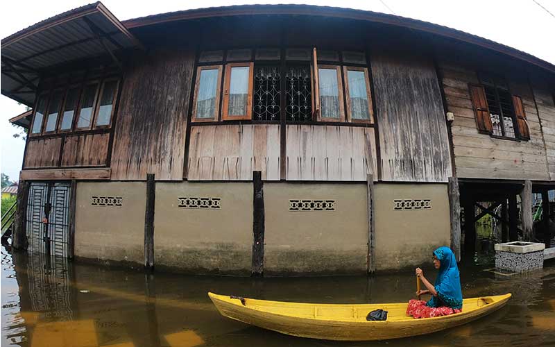  BANJIR DI JAMBI MELUAS