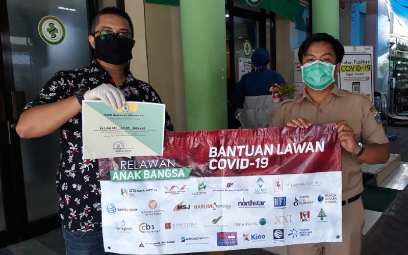  Lawan Covid 19, Relawan Anak Bangsa Donasi APD ke 49 Rumah Sakit