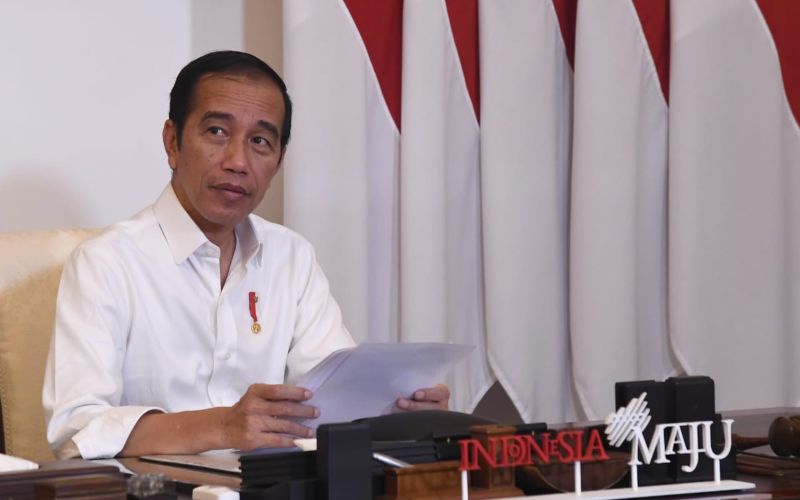  Soal Penerapan PSBB, Jokowi: Indonesia Beruntung