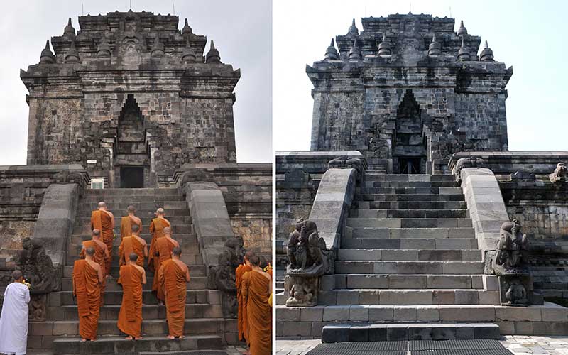  PERAYAAN WAISAK DI BOROBUDUR DITIADAKAN