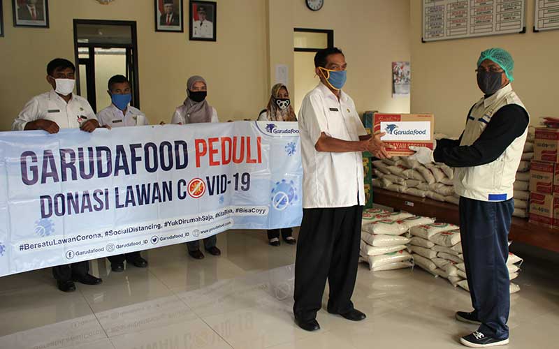  GARUDAFOOD GANDENG KBI SALURKAN BANTUAN