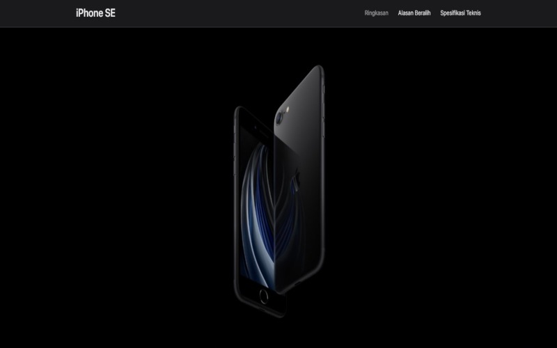  Laman Apple Indonesia Mulai ‘Pajang’ iPhone SE