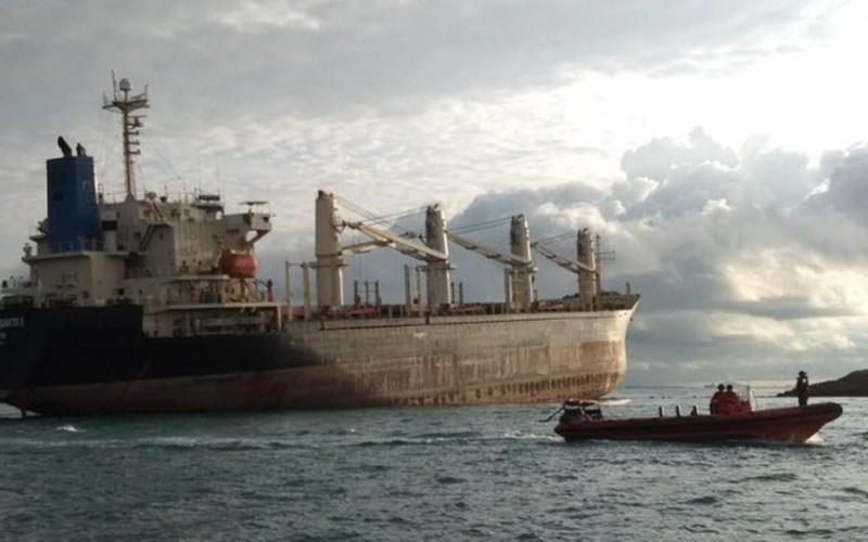  Dua Kapal Kargo Kandas di Perairan Batam