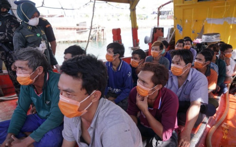  Dibekuk, Kapal Pencuri Ikan Berbendera Filipina Sempat Kelabuhi Aparat