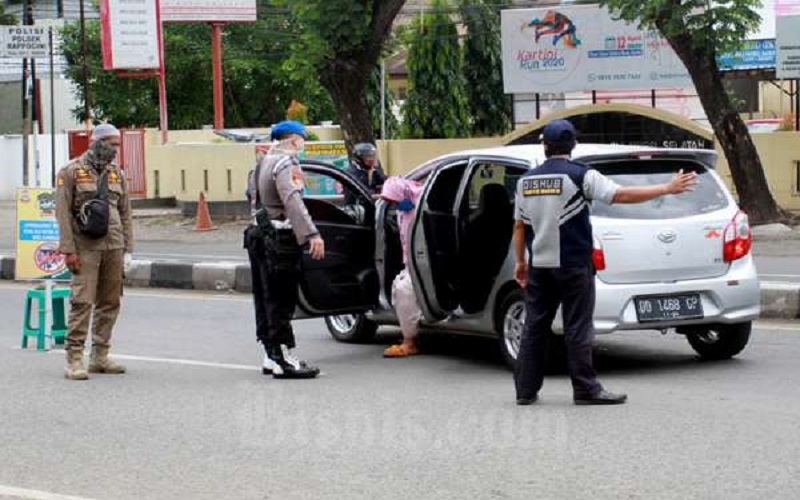  5.757 Pelanggar Terjaring PSBB Sulsel, Polisi Ingatkan Sanksi Pidana