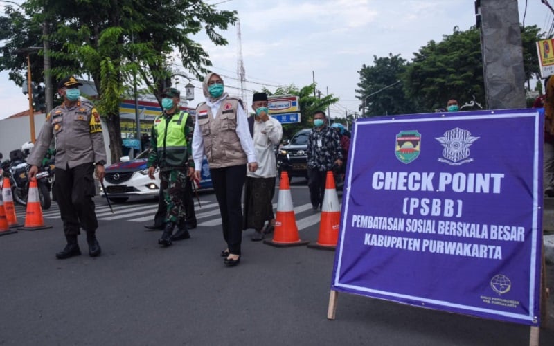  Penerapan PSBB di Purwakarta Diklaim Efektif Tekan Kasus Covid-19