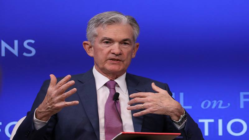  Pidato Powell Bikin Saham Kocar-kacir, Begini Proyeksi The Fed Soal Ekonomi AS