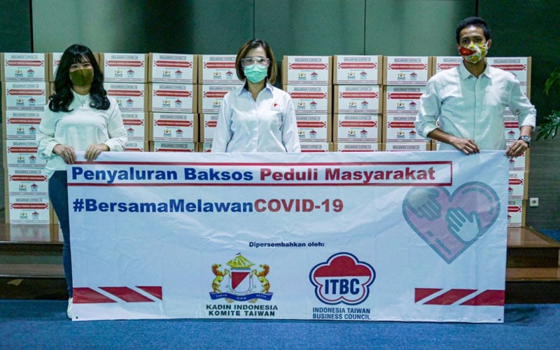  Lawan Covid-19, Kadin dan ITBC Salurkan Bantuan Tahap Dua