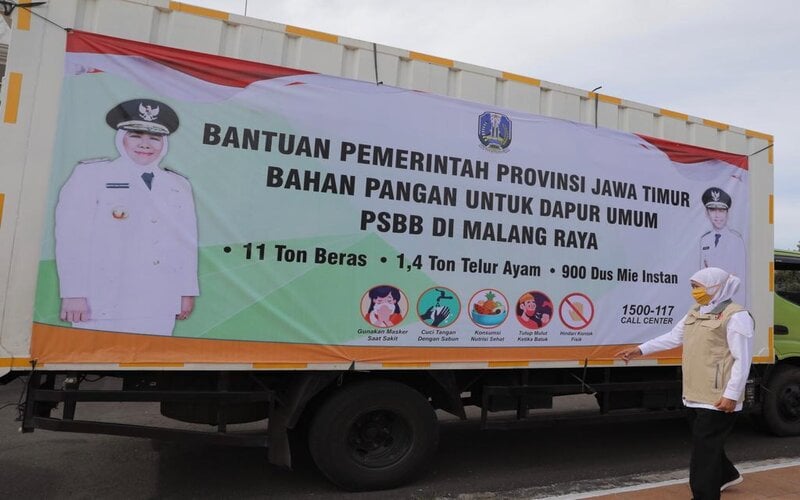  Pemprov Jatim Siapkan 4 Dapur Umum untuk PSBB Malang Raya