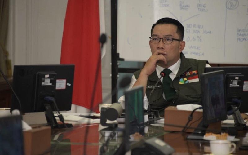  Ridwan Kamil Minta Warga Salat Idulfitri di Rumah