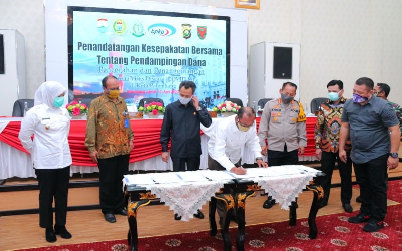  PSBB Palembang Batasi Jadwal Kerja 5 Jam dengan Protokol Corona