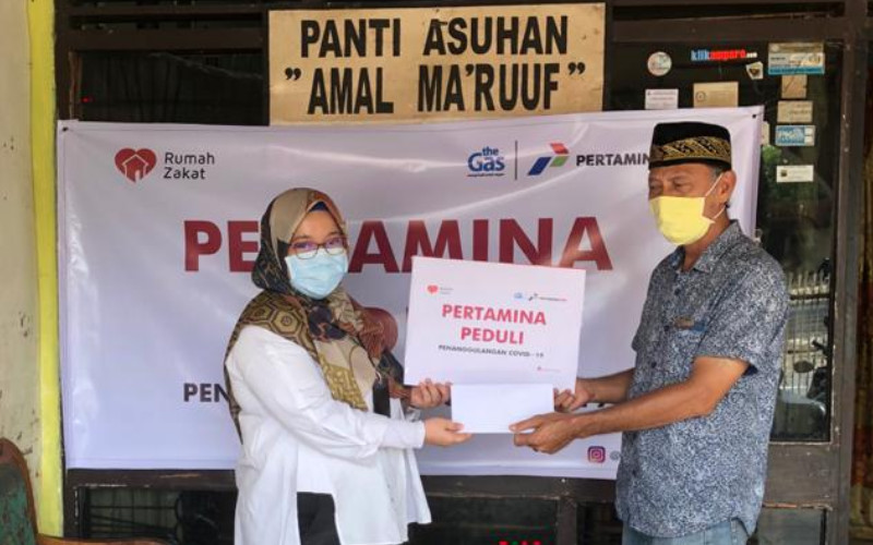  Gandeng Yayasan Rumah Zakat, Pertagas Kembali Salurkan Bantuan di Tengah Covid-19