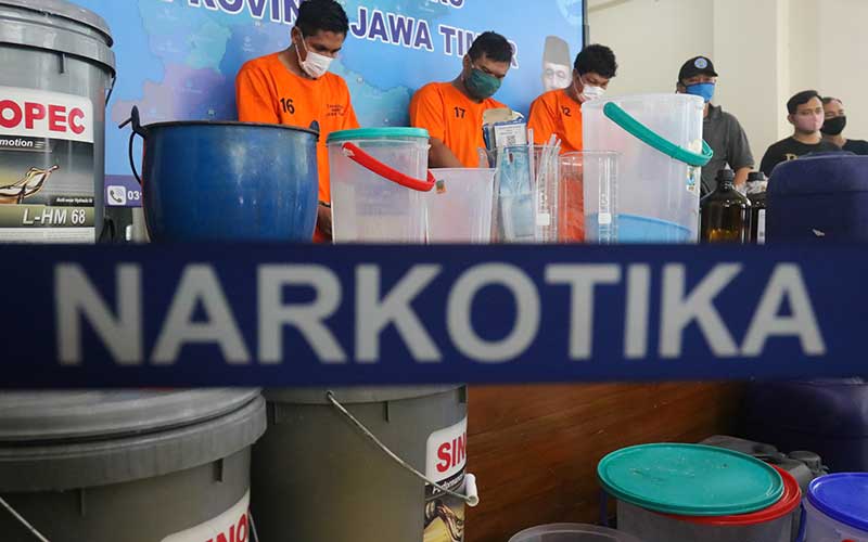  KASUS PEREDARAN NARKOTIKA DI SURABAYA