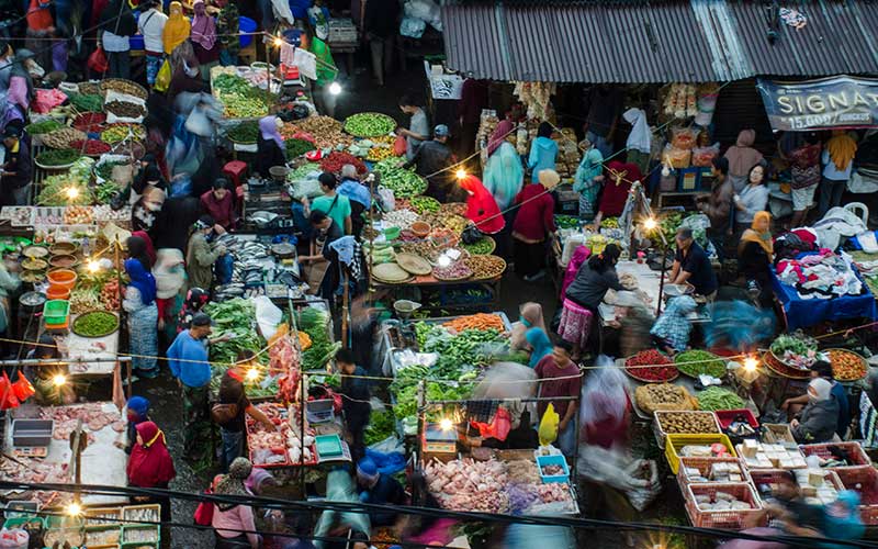  KEPADATAN PASAR DI BANDUNG