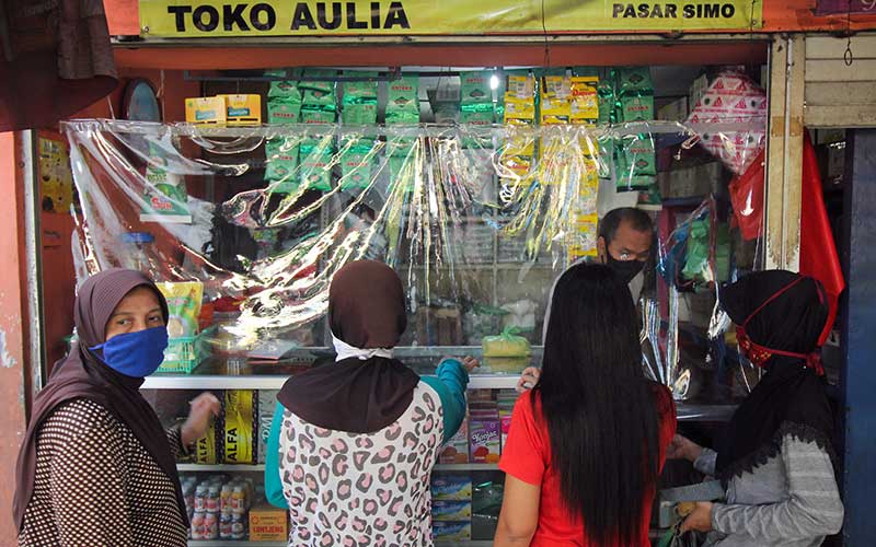  DUA PASAR TRADISIONAL DI SURABAYA KEMBALI DIBUKA