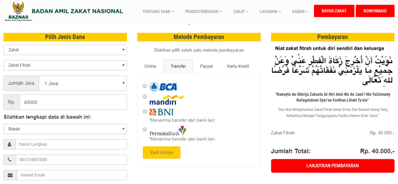  Zakat Fitrah Jabodetabek Rp40.000 bisa Dibayar Online, Ini Caranya