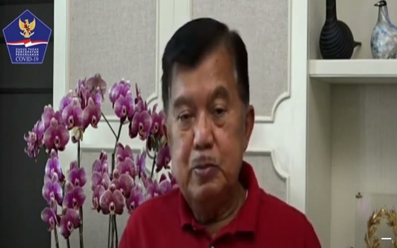  Jusuf Kalla: Dosa Besar bila Anda Tak Disiplin Cegah Covid-19