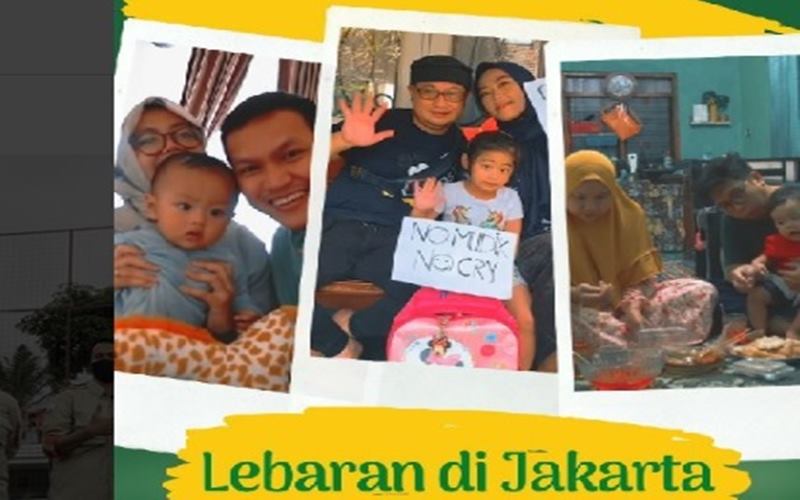  Warga DKI Diimbau Rayakan Idulfitri di Rumah