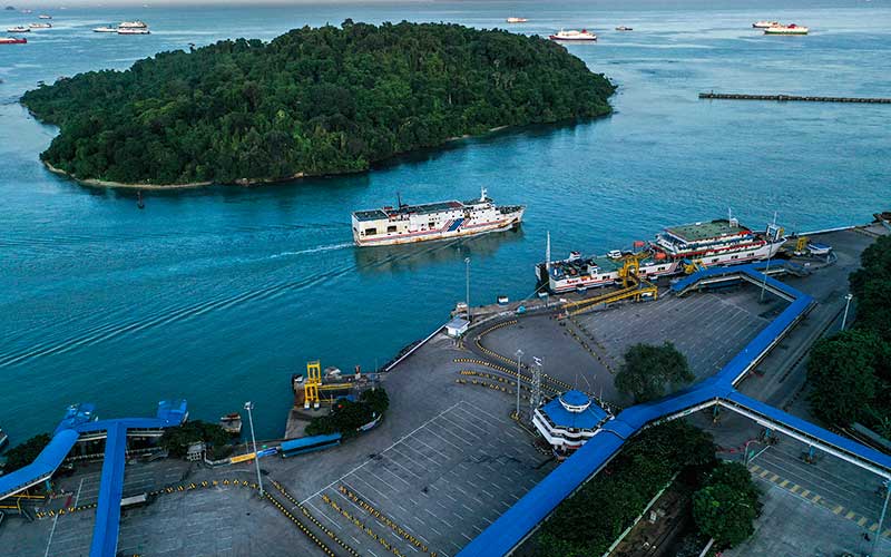  PELABUHAN MERAK SEPI PENUMPANG