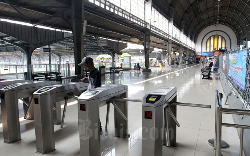  Hari Kedua Idulfitri, Jumlah Penumpang KRL Anjlok