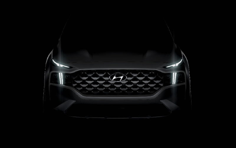  Hyundai Motor Ungkap Sekilas SUV Santa Fe Baru