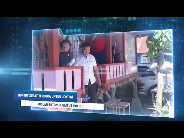 Ruslan Buton, Panglima Serdadu Eks Trimatra Nusantara, dijemput polisi. Video: Youtube Eks trimarta NusantaRa