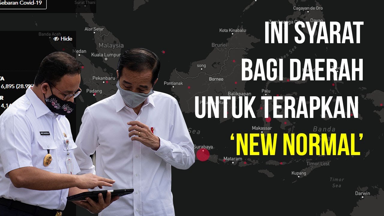  Syarat Daerah untuk Terapkan New Normal